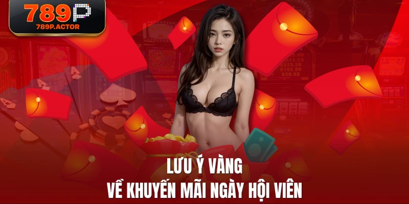Lưu ý vàng về khuyến mãi ngày hội viên