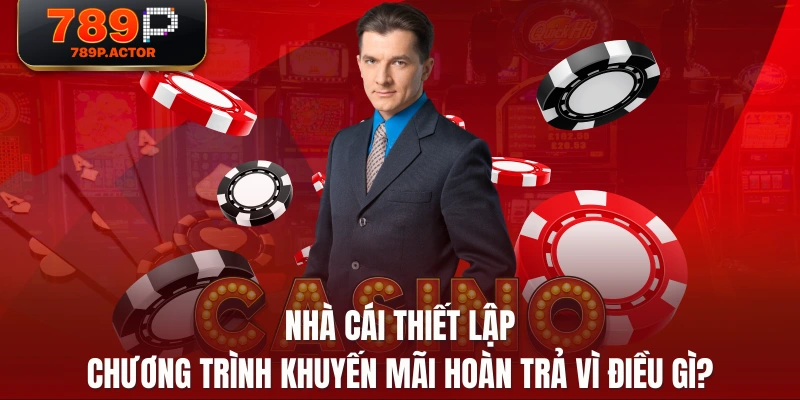 Nhà cái thiết lập chương trình khuyến mãi hoàn trả vì điều gì?